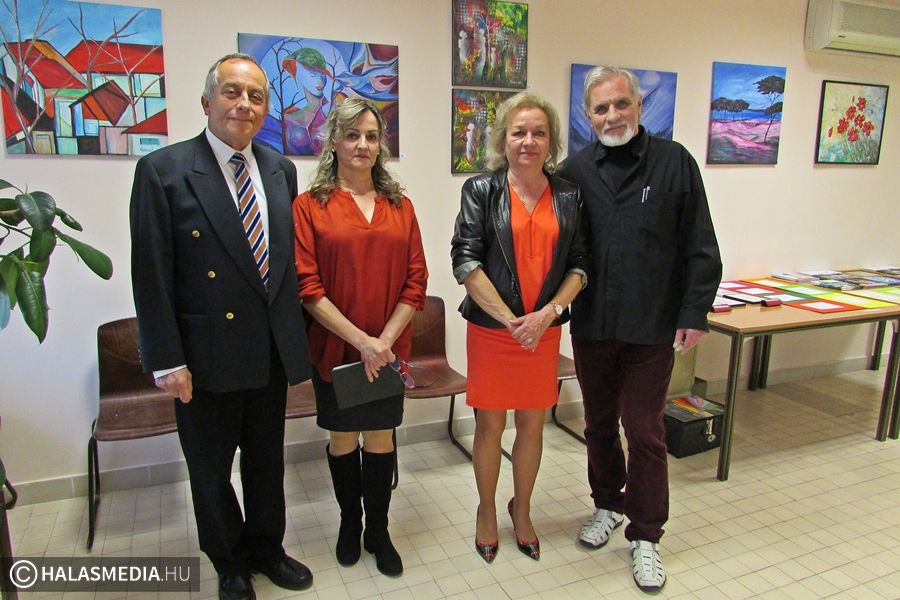 Debreceni művész halasi tárlata