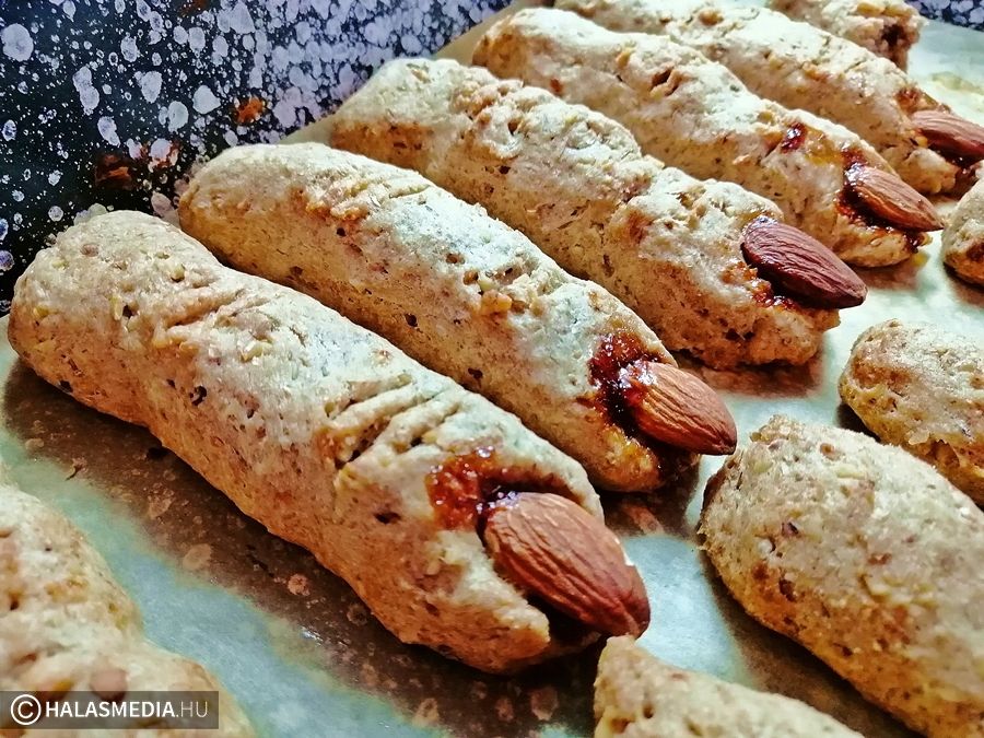 Borzongató halloweeni süti