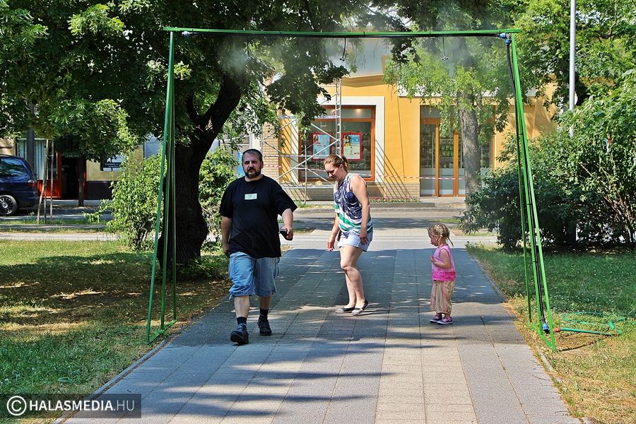 Bárki hűsölhet a belvárosban