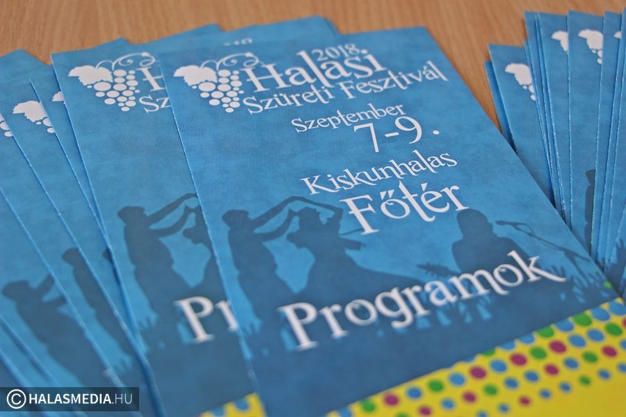 Megjelent a Szüreti Fesztivál programfüzete
