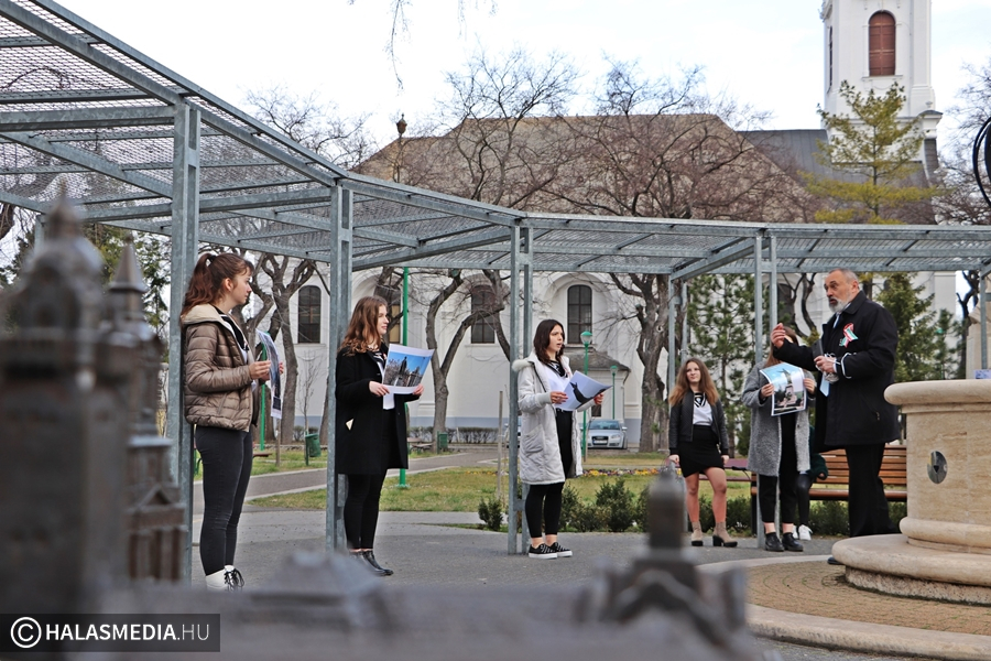 A szabadságharcosokra emlékeztek a sziládys diákok