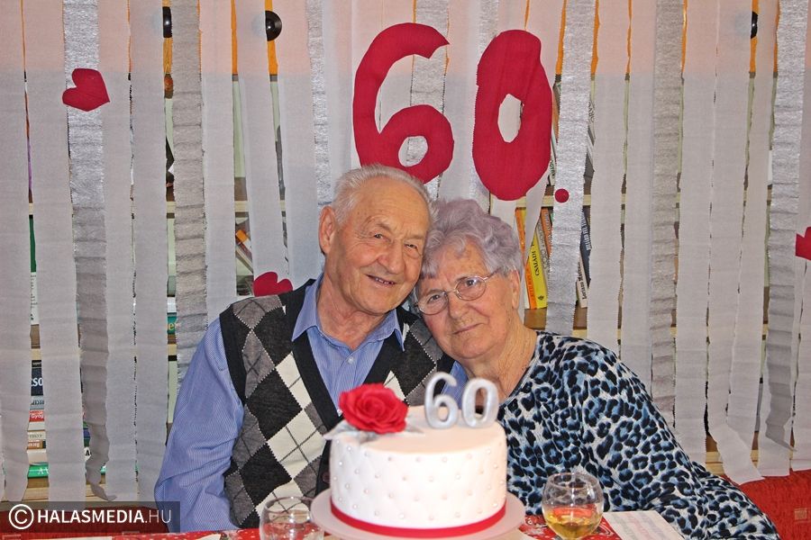 Hat évtizede boldogságban, szeretetben