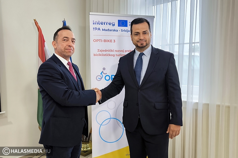 (►) OPTI-BIKE 3 nyitókonferencia Tompán