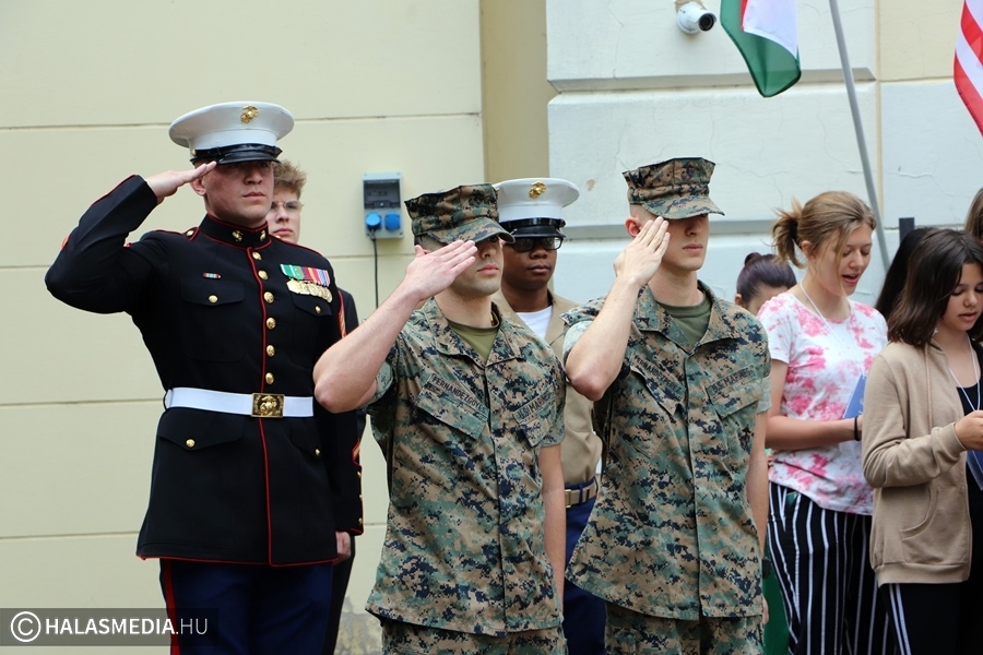 Még a tengerészgyalogosok is eljöttek - Amerika Nap a Sziládyban