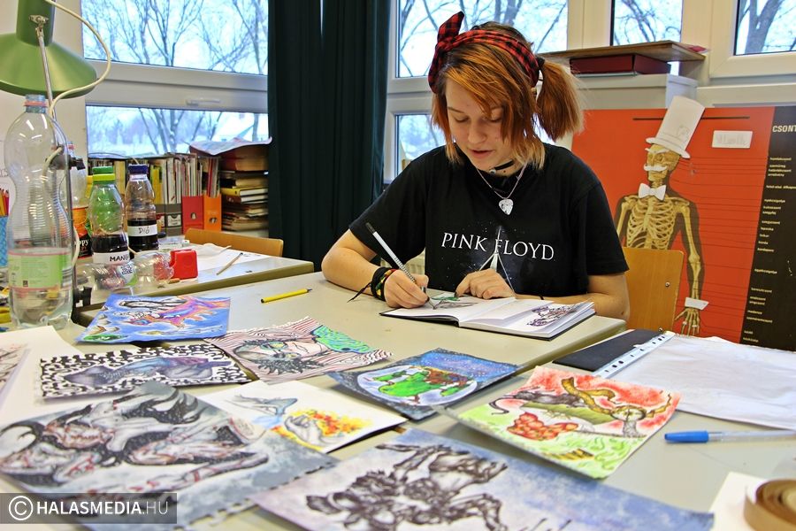 „A rajzaim mindig tükrözik a hangulatom