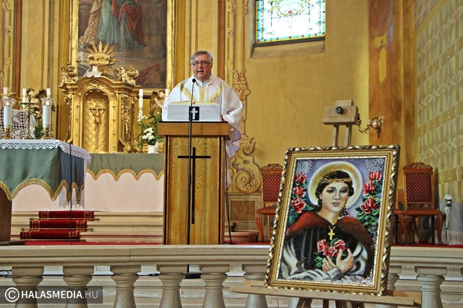 Megszentelték a halasi festményt (galéria)
