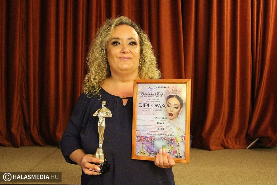 Ági nemzetközi sminksikerei