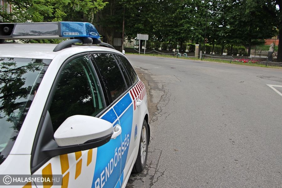 Fejsérüléssel szállították kórházba az elsodort kerékpárost (galéria)