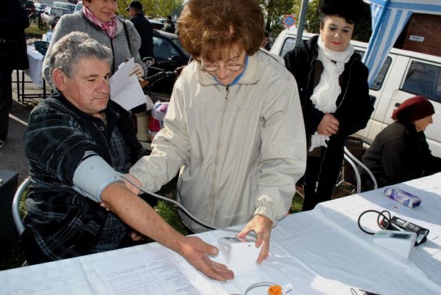 Sikeres egészségnap a vásárban