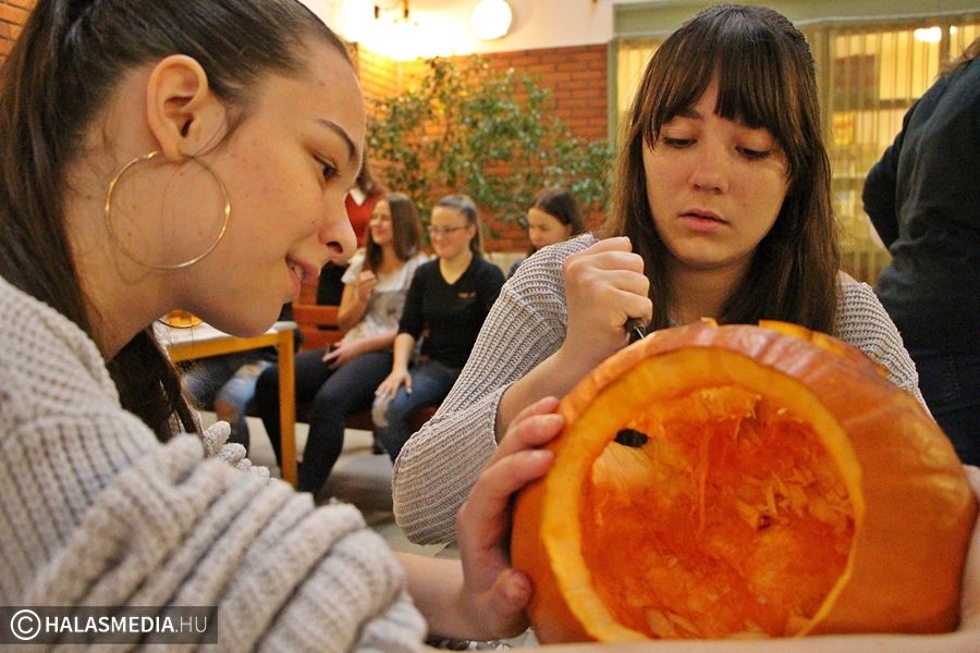 Töklámpást faragtak a bibósok