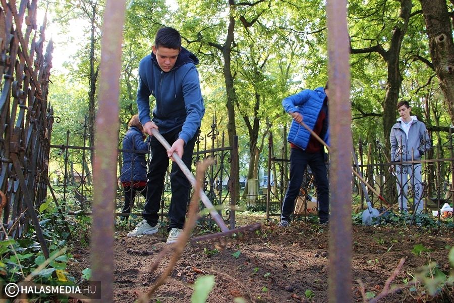 Gondos kezek szépítették meg a régi sírokat