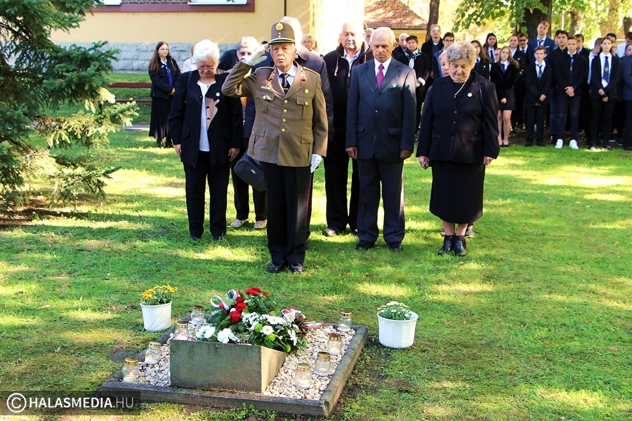 A halasi csata hőseire emlékeztek