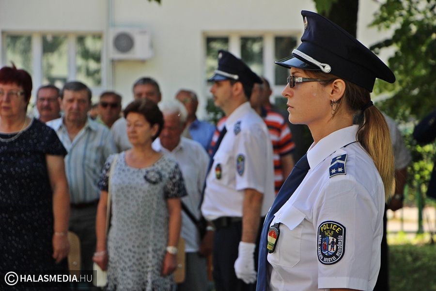 A hősi halált halt határőrökre emlékeztek