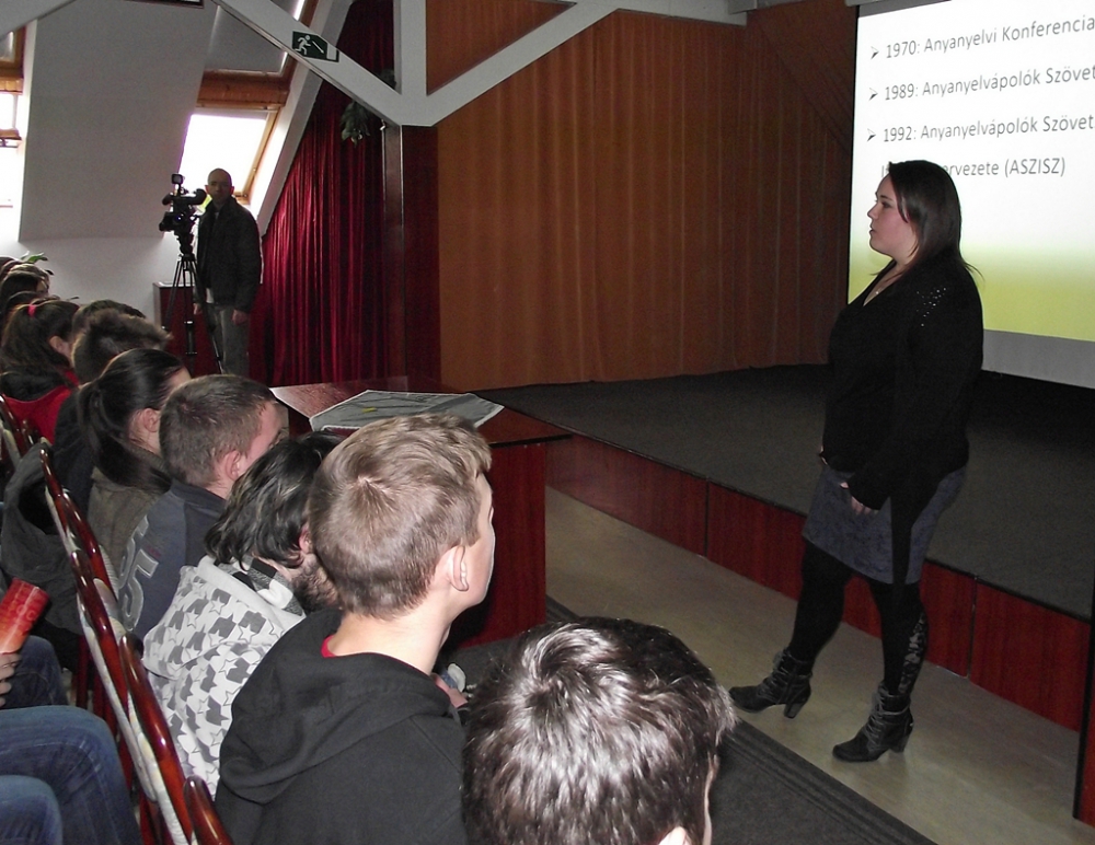 Nyelművelők a kultúra napján