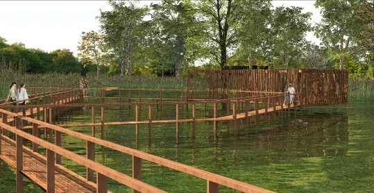 Indulhat a Csetényi park fejlesztése