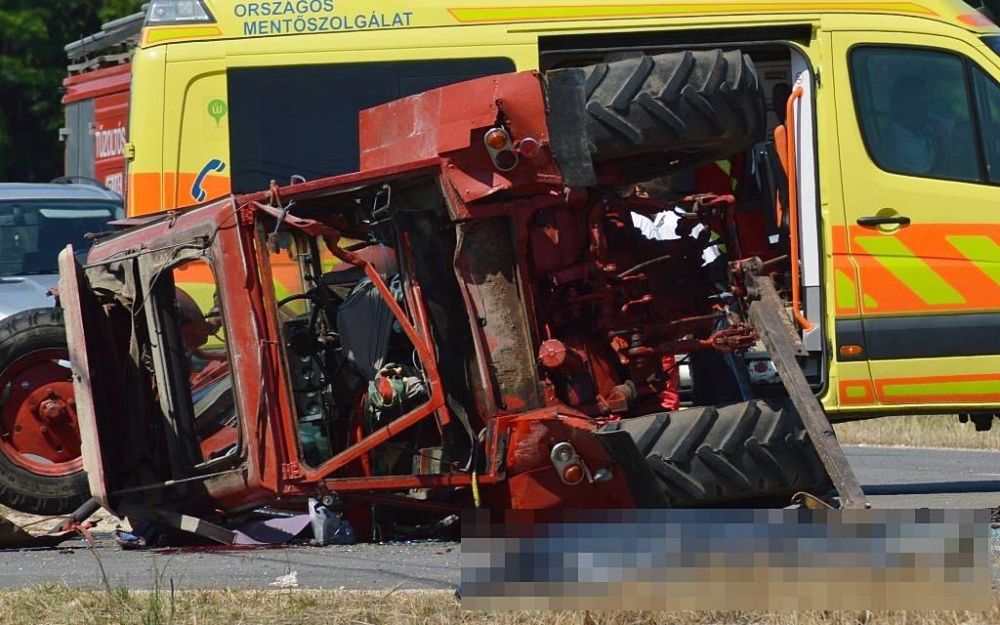 Halálos baleset Mélykútnál