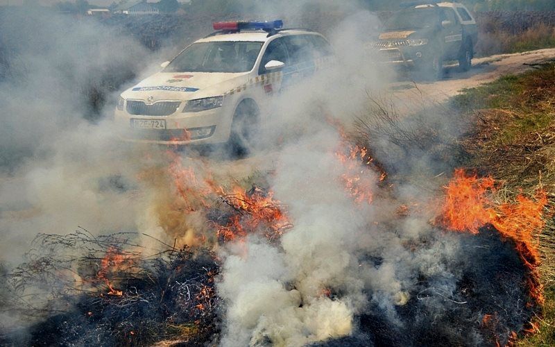 Nemzetközi tűzoltás Kisszállásnál