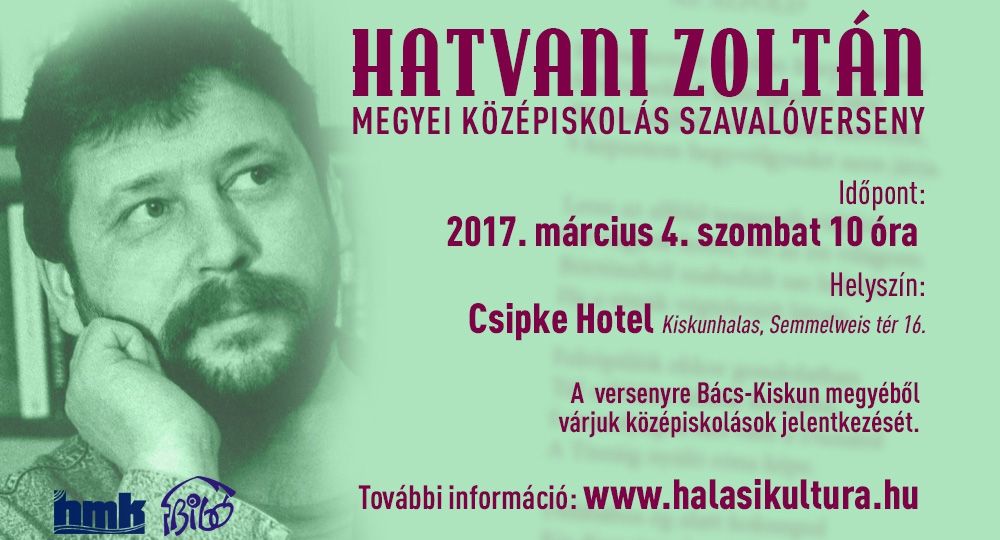 Hatvani Zoltán Megyei Középiskolás Szavalóverseny