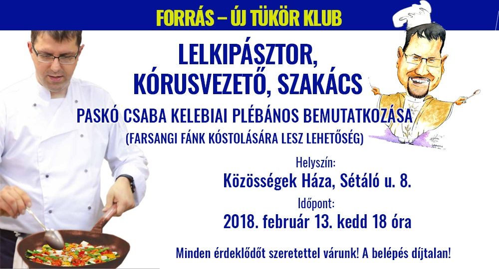 Paskó Csaba mesél a halasiaknak