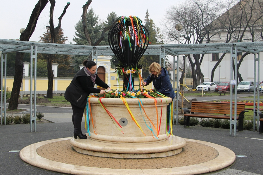 Locsolók indulóhelye