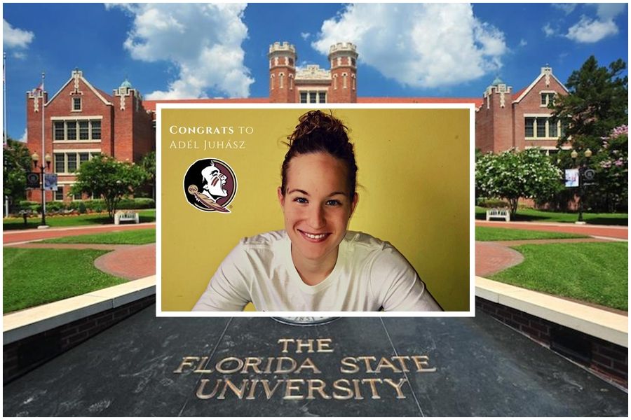 Adél a floridai egyetemen folytatja