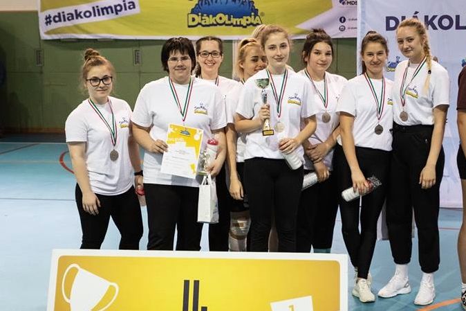 Bibós ezüstérem a diákolimpia döntőjében