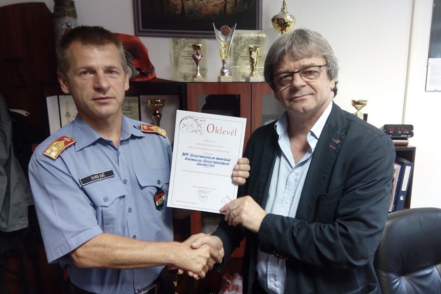 Köszönet a halasi tűzoltóknak