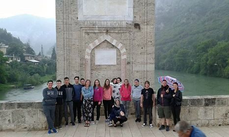 Halasi néptánc Boszniában