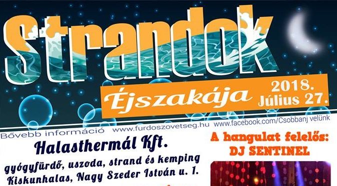 Strandok Éjszakája Halason