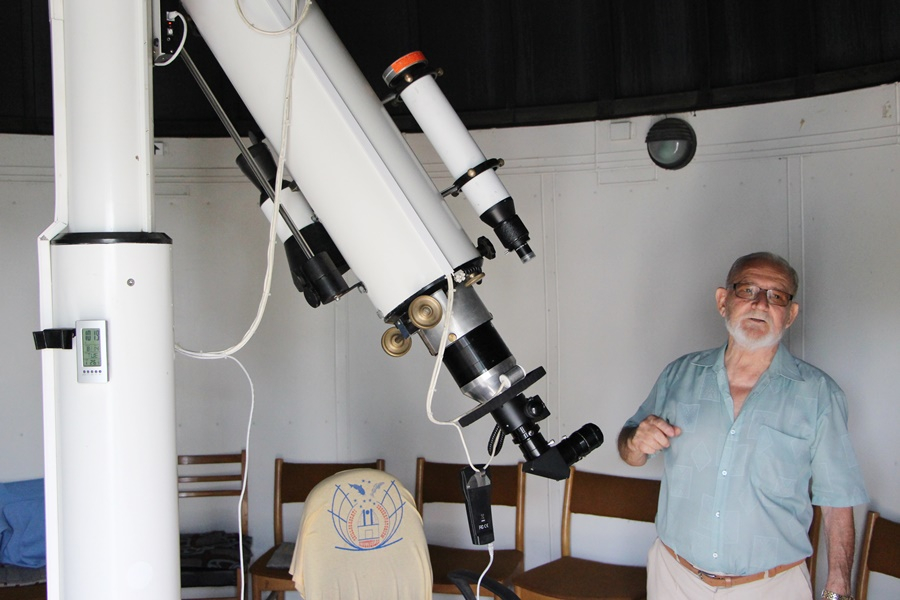 Magyarországon egyedülálló napteleszkóp