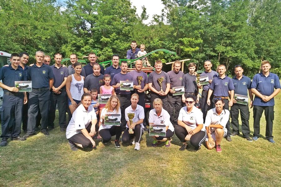 Halasi sikerek a hagyományőrző tűzoltóversenyen