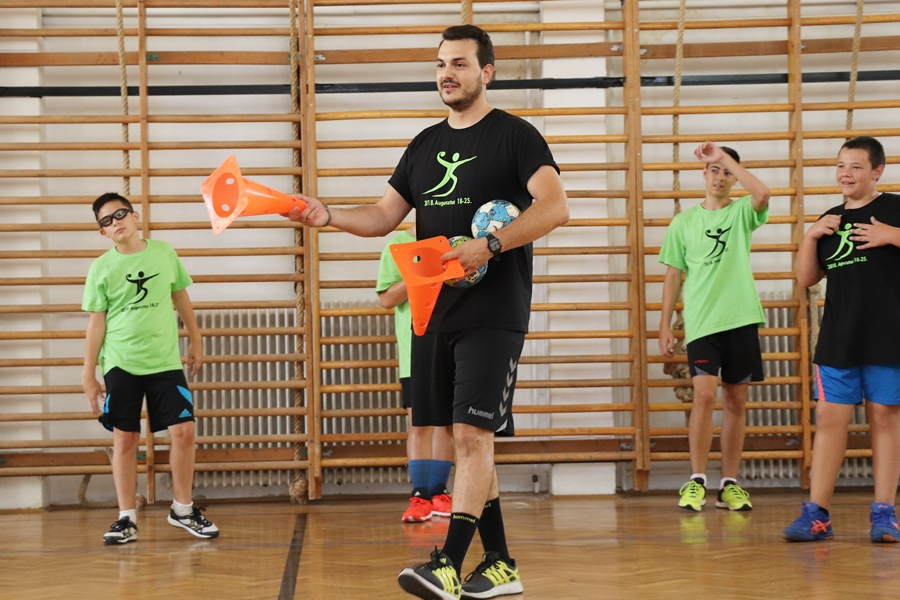 Hangulatos kézilabdatábor (galéria)