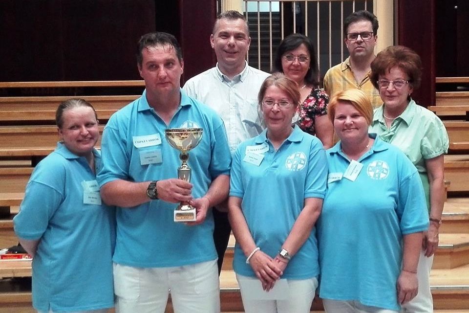 Megyei versenyt nyert a kórház csapata