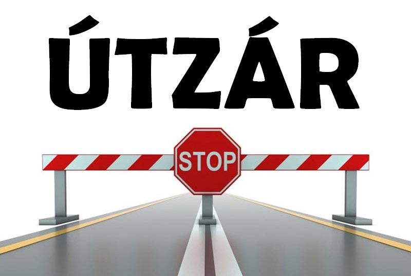 Útlezárás Halas központjában!