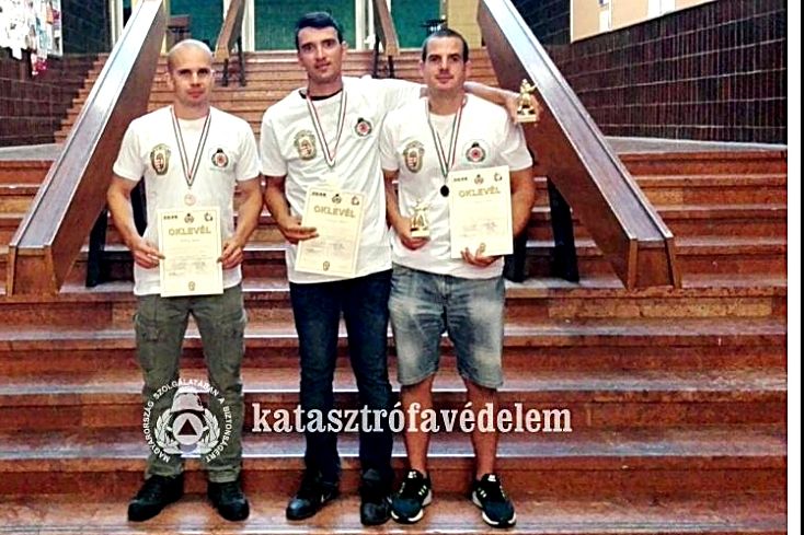 Halasi bronzérem tűzoltó lépcsőfutásban