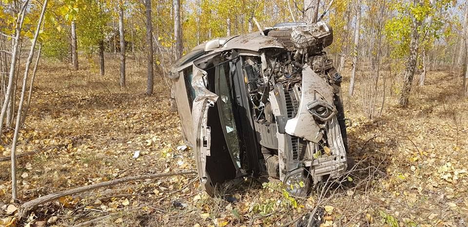 Fák közé hajtott az autó és felborult