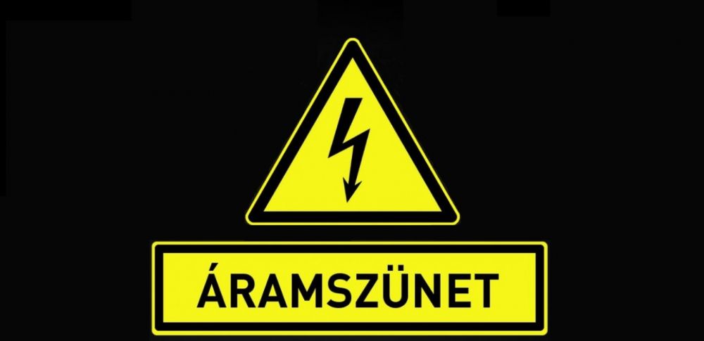 Figyelem! Áramszünet lesz a Felsővárosban