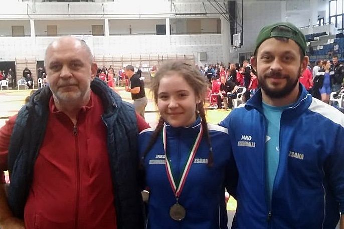 Sára ezüstérmes a diákolimpián