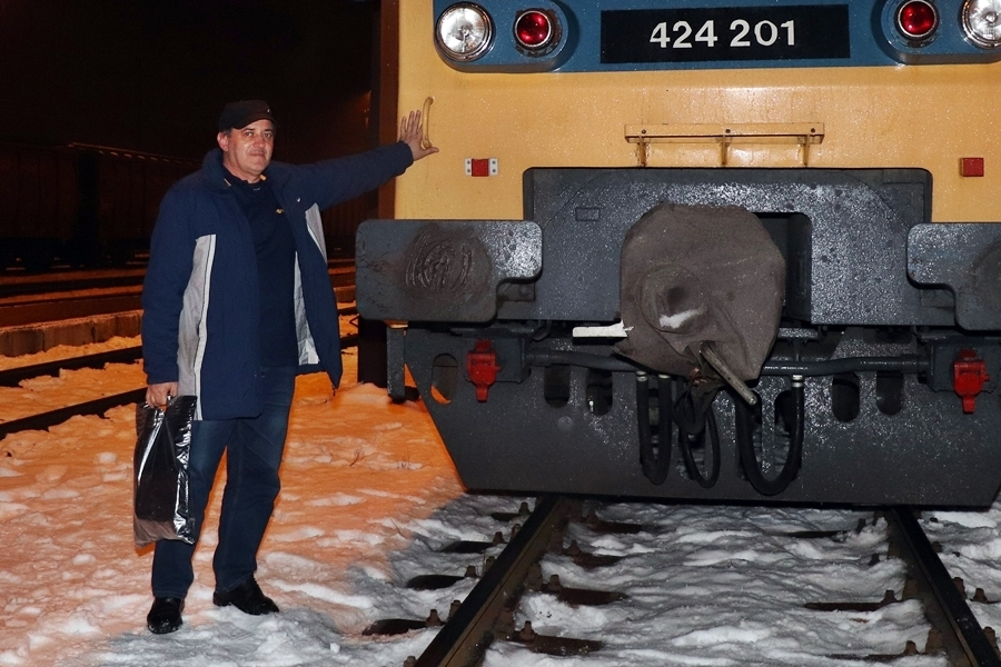 (►) Baranyi Miklós: 41 év mozdonyon