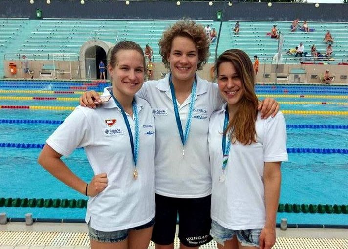 Mindhárom úszónk nyert aranyat