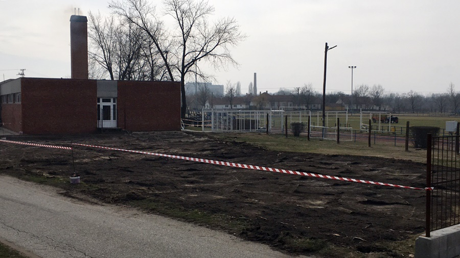 Kezdődik a birkózócsarnok építése