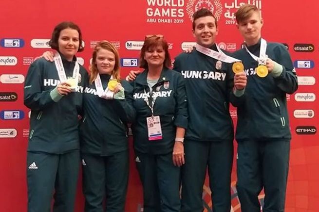 Péter Dávid aranyérmes a speciális olimpián