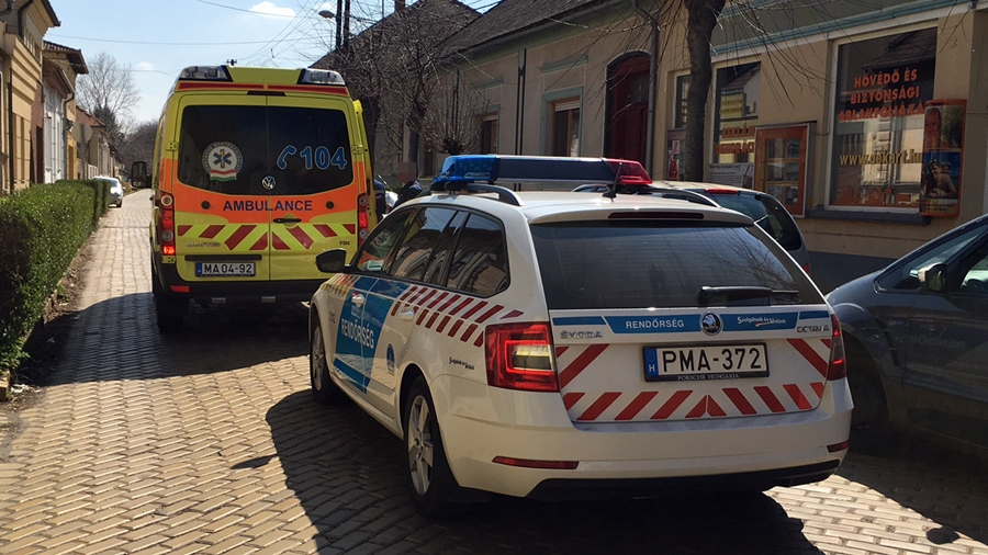 Kerékpárosbaleset az Árpád utcában