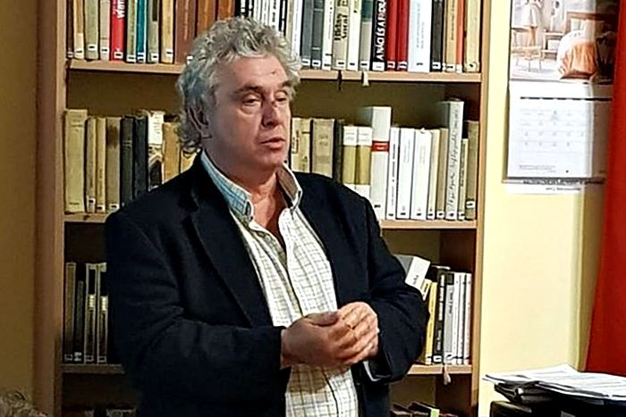 Mester Sándor előadása a kunhalmokról