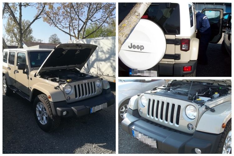 Körözött Jeep Tompán