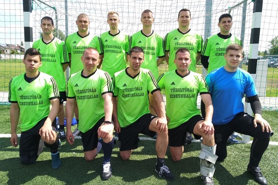 Halasi tűzoltók nyerték a megyei focibajnokságot