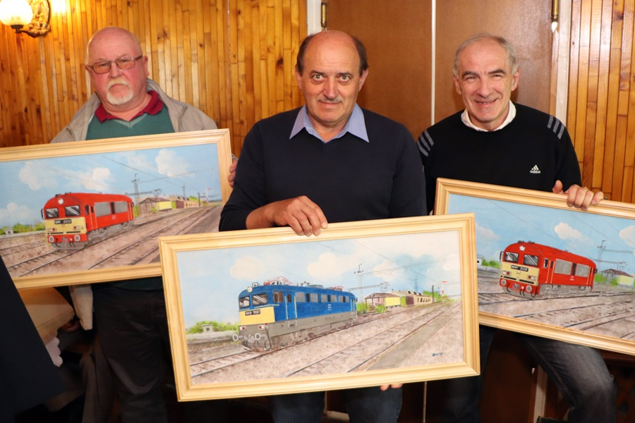 Nyugdíjas  mozdonyvezetők találkozója Halason (galéria)