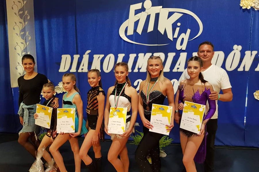 Fitnesz diákolimpia, halasi érmekkel