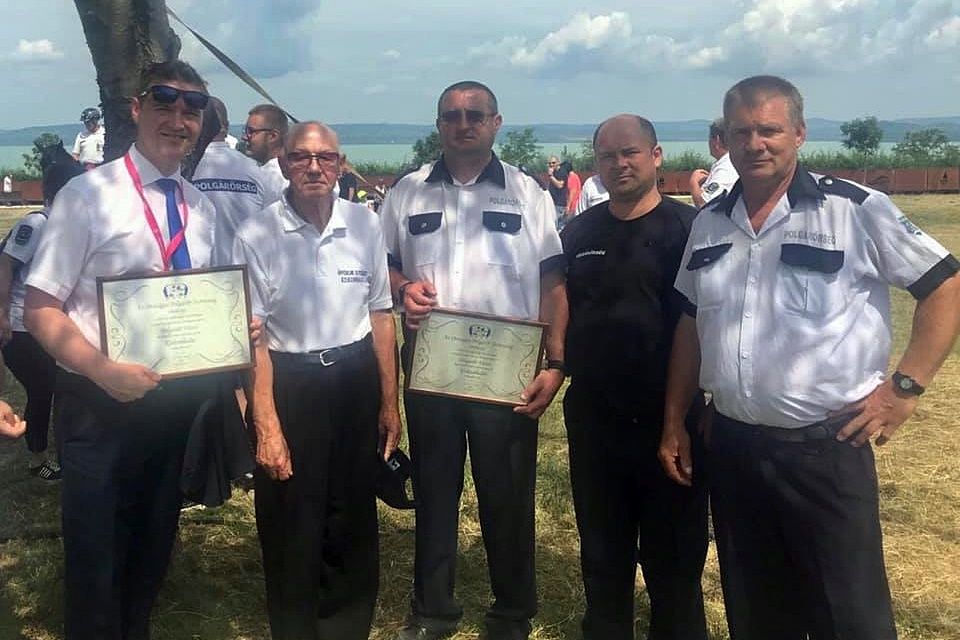 Kiskunhalas elismerése az Országos Polgárőr Szövetségtől