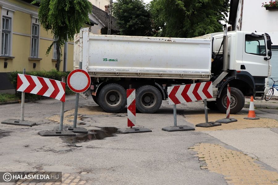Vízhiány lesz csütörtökön a Szent Imre utcában